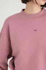 Aimée Wide Waist Cincher Pembe Sweatshirt