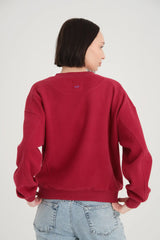Aimée Active Bordo Sweatshirt