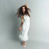 Alia Studio Lily Elbise in Beyaz