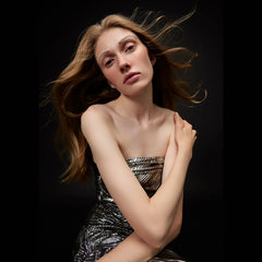 Alia Studio Rosa D'argent Elbise