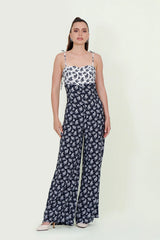 Eloshé Jumpsuit – Floral Pattern Viscose BEDSSM102