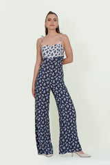 Eloshé Jumpsuit – Floral Pattern Viscose BEDSSM102