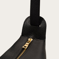 Matriarqe Nova Large Shoulder Bag in Leather - Black