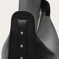 Matriarqe Nova Large Shoulder Bag in Leather - Black