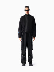 KNTLGY Midnight Velvet Oversize Ceket Elbise