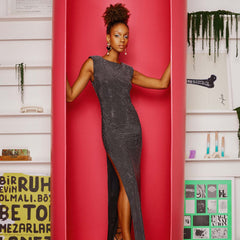 Alia Studio Black Royal Dress