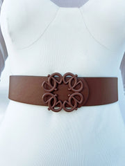 Colección Tansu Brittany Anagram Belt TAN