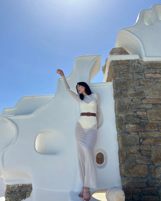 Colección Tansu Brittany Anagram Belt TAN