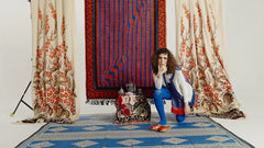 WAVE Hand Woven Modern Wool Rug