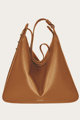 Matriarqe Nova Large Omuz Çantası in Leather - Cognac
