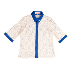 Cachè Dantel Oversize Unisex Gömlek