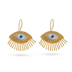 Chaseldor Gold Mystic Eye Earrings