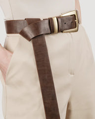 Colección Tansu Charlotte Vegan Faux Leather Belt