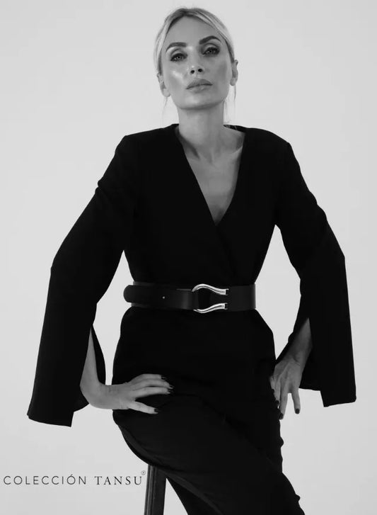 Colección Tansu Ashley Vegan Faux Leather Belt