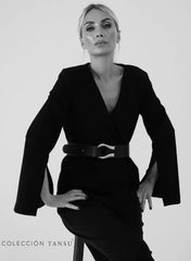 Colección Tansu Ashley Vegan Faux Leather Belt