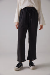 Handarte Los Angeles Siyah Yoga Pantolonu