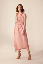 Crescent Line Abloom Dress – PINK