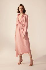 Crescent Line Abloom Dress – PINK