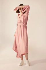 Crescent Line Abloom Dress – PINK