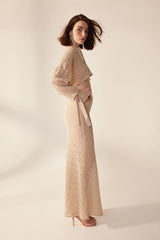 Crescent Line Dandelion Skirt – Ecru