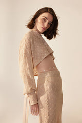 Crescent Line Dandelion Skirt – Ecru