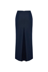 Crescent Line Equinox Midi Skirt Multicolor