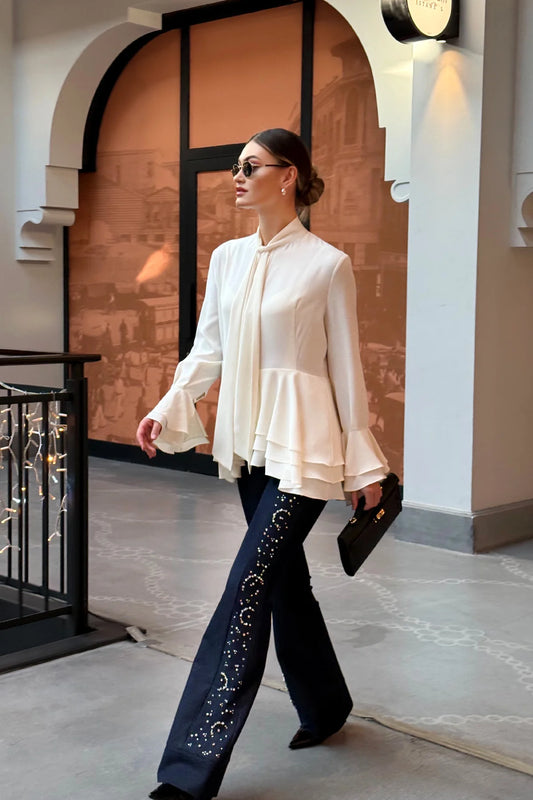 Crescent Line Northstar Trousers – Navy