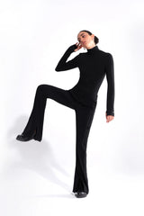 Crescent Line Phase Pants – BLACK