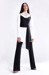 Crescent Line Phase Pants – BLACK