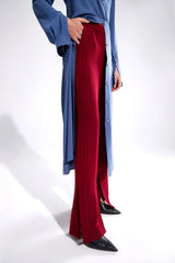 Crescent Line Phase Pants – BURGUNDY