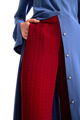 Crescent Line Phase Pants – BURGUNDY