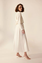 Crescent Line Serenity Blazer ECRU