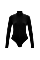 Crescent Line Shadow Bodysuit – BLACK