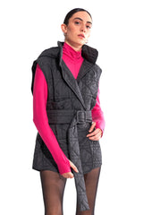 Crescent Line Shadow Bodysuit – PINK