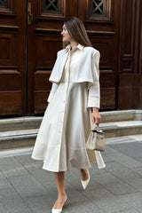 Crescent Line SSnowflake Vest Dress