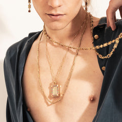 Maison Lygos Sophia Rectangle Medallion