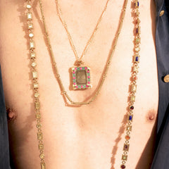 Maison Lygos Irene Değerli Taş Kolye