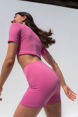 IAMLOVEIN Bubble Gum' Biker Shorts