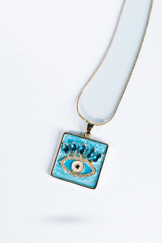 Square Eye Necklace