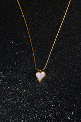 Raw Heart Pendant