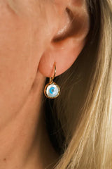 Oval Eye Earring