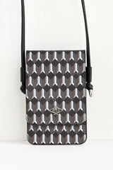 Dellel Black Helion Phone Bag