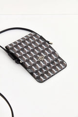 Dellel Black Helion Phone Bag