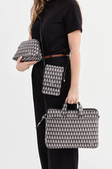 Dellel Black Lunar Document Bag