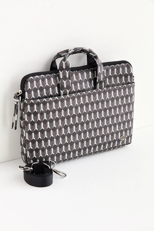 Dellel Black Lunar Document Bag