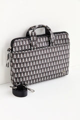 Dellel Black Lunar Document Bag