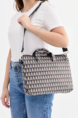 Dellel Black Lunar Document Bag