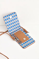 Dellel Blue Helion Phone Bag
