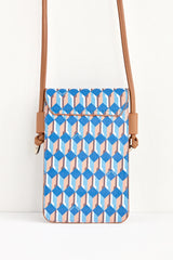 Dellel Blue Helion Phone Bag