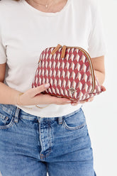 Dellel Bordo Capri Makeup Bag